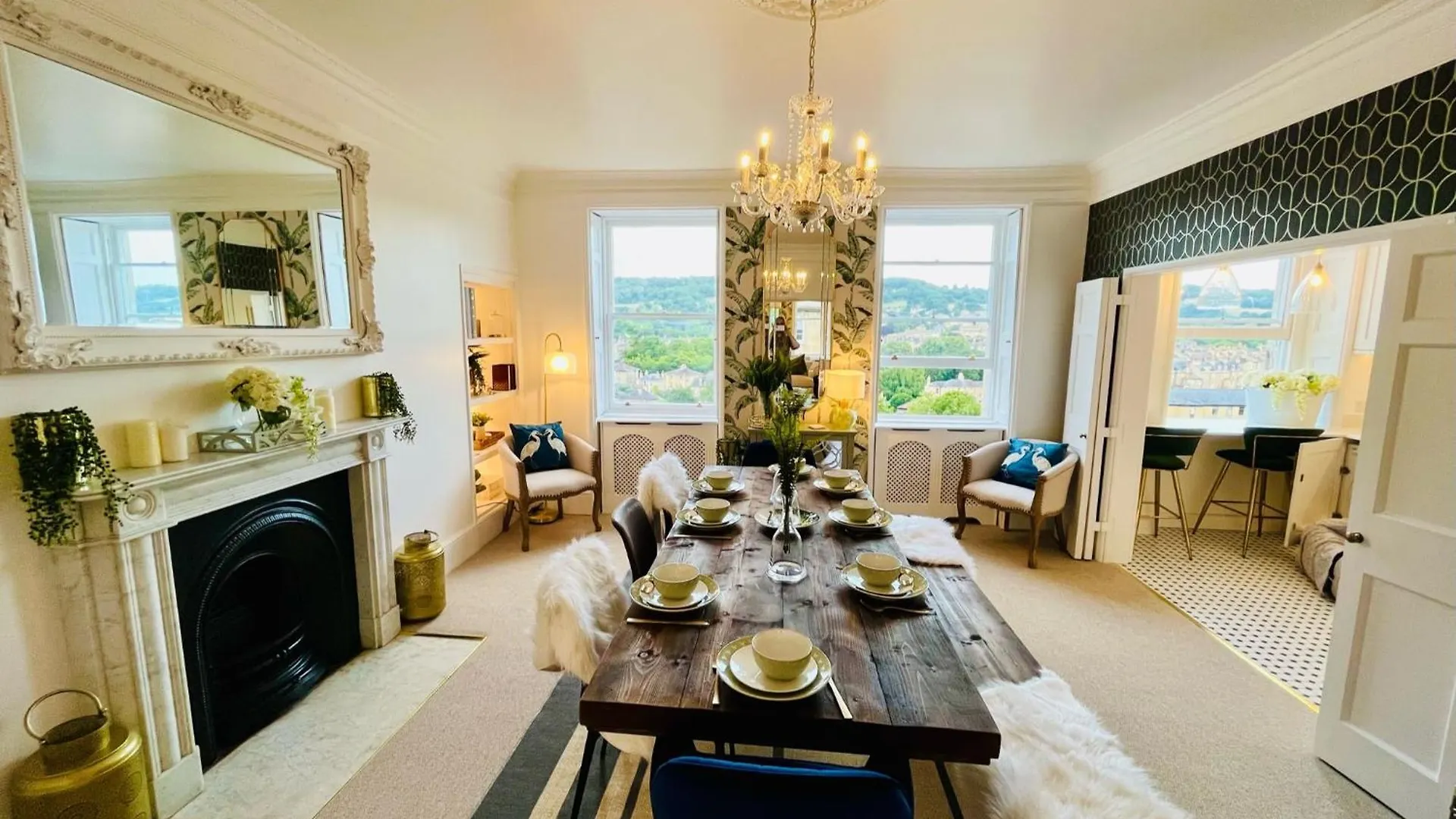 The Paragon Penthouse - Stunning Views Over Bath! Apartment Bath